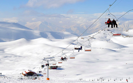 Remonté mécanique en Iran pour le ski
